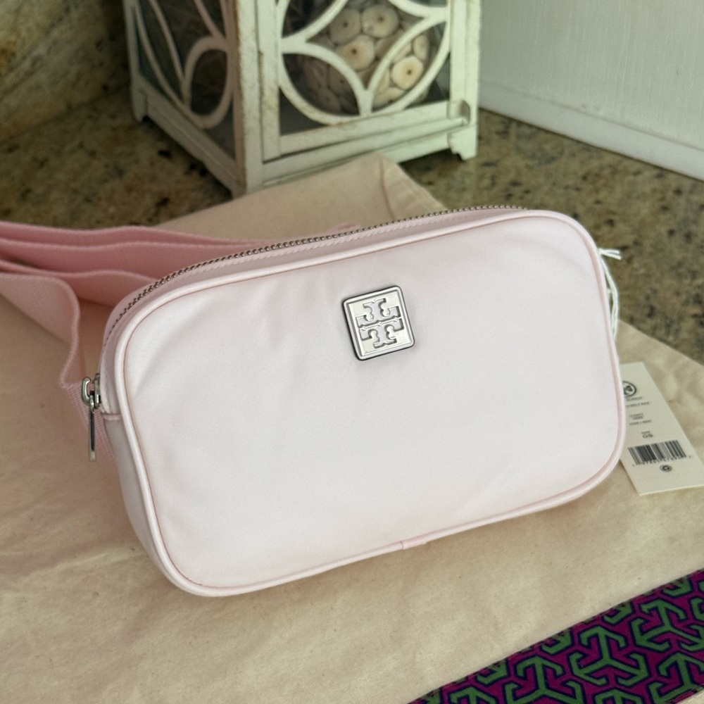 Tory Burch Light Pink Crossbody Bag